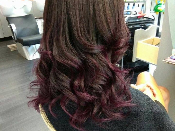 Hair Colour con sfumature Viola